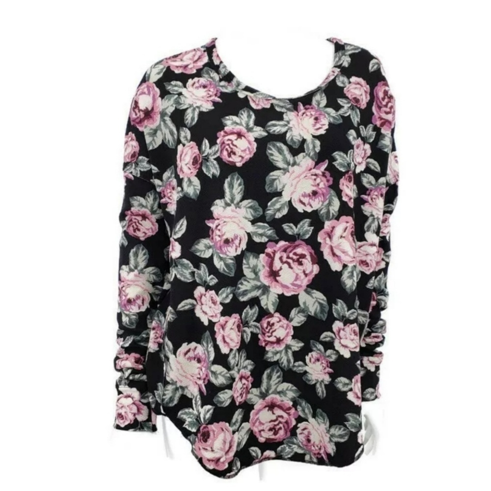 Show Me Your Mumu Floral Rose Print Tunic Top